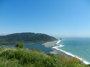 Klamath river Overlook Redwood NP                                              